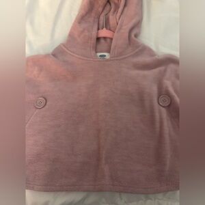 Old Navy Mauve Hooded Poncho